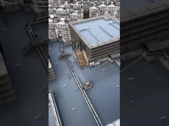 Farba podłogowa na bazie wody ultraczysta, odporna na zużycie, powłoka epoksydowa